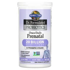 Garden of Life, Dr. Formulated Probiotics, Once Daily Prenatal, 30 Vegetarian Capsules