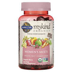 Garden of Life, MyKind Organics, Women's Multi, Organic Berry, 120 Vegan Gummy Drops