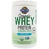 Organic Whey Protein, Grass Fed, Lightly Sweet, 16.95 oz (480.5 g)
