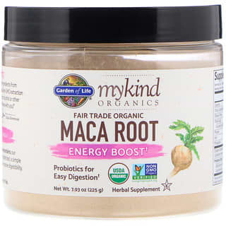 Garden of Life, MyKind Organics, Fair Trade Organic Maca Root, Energy Boost, 7.93 oz (225 g)
