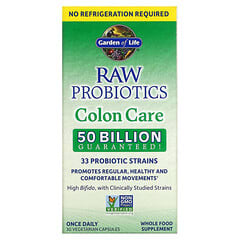 Garden of Life, RAW Probiotics, Colon Care, 30 Vegetarian Capsules