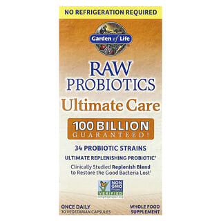 Garden of Life, RAW Probiotics Ultimate Care, 30 de capsule vegetariene