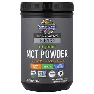 Garden of Life, Dr Formulé cétogène, Poudre TCM biologique, 300 g