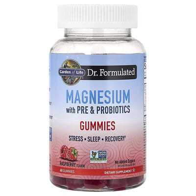 Norland Garden of Life, Magnesium with Pre & Probiotics Gummies, Raspberry, 60 Gummies supplement Uganda UGX 68426