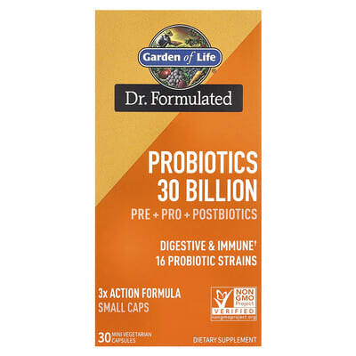 Garden of Life, Probiotics, 30 Veggie Mini Capsules