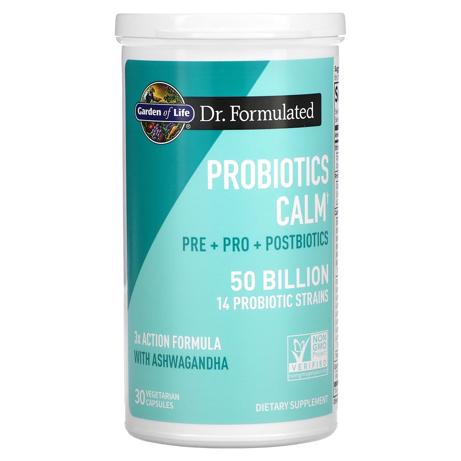 Garden of Life, Ultra Probiotics, Suplemento probiótico de amplio