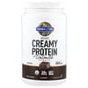 Garden of Life, 유기농 크리미 단백질, 오트밀크 분말 함유, 초콜릿 브라우니, 920g(2lb 0.45oz)