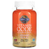 Vitamin Code, жевательные таблетки, витамины D3 и K2, малина и лимон, 45 жевательных таблеток