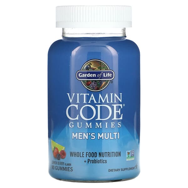 garden of life vitamin code gummies men's multi