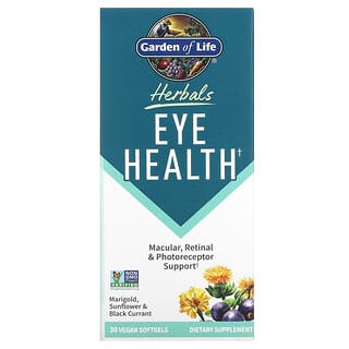 غاردن أوف لايف‏, Herbals، Eye Health ، التوت ، 30 كبسولة هلامية نباتية