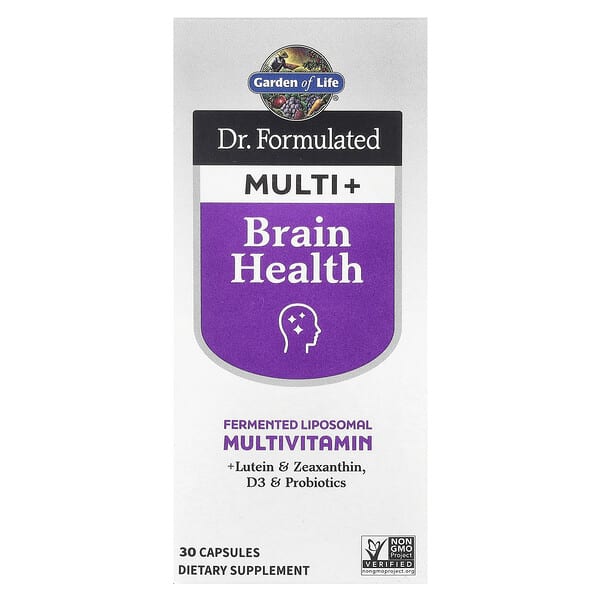 Dr. Formulated Multi+, Brain Health, 30 Capsules