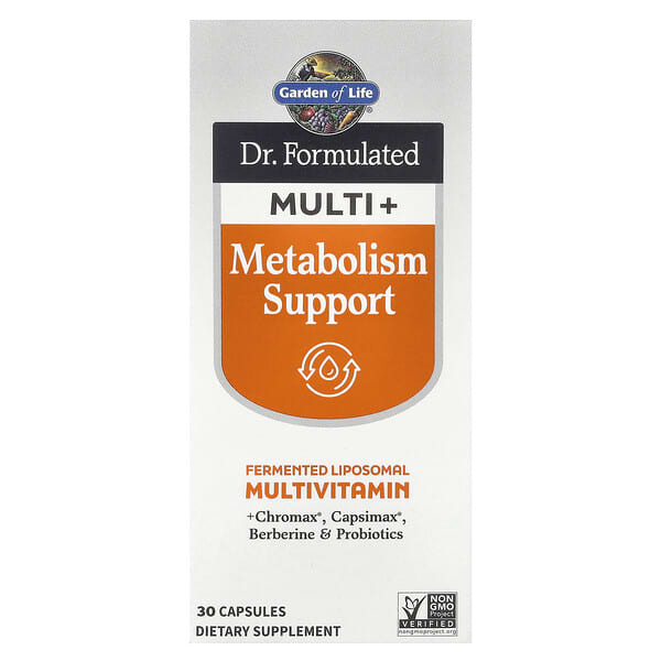 Dr. Formulated Multi+, Metabolism Support, 30 Capsules