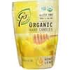 Balas orgânicas, mel e limão, 3,5 oz (100 g)