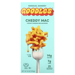 Goodles, Cheddy Mac, Macarrones con queso cheddar cremoso, 170 g (6 oz)