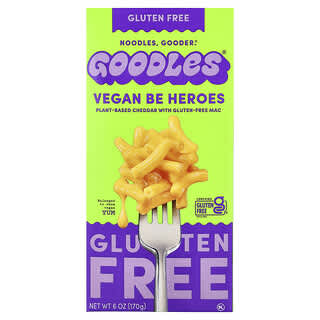 Goodles, Veganski Be Heroes, biljni cheddar s makarona bez glutena, 170 g