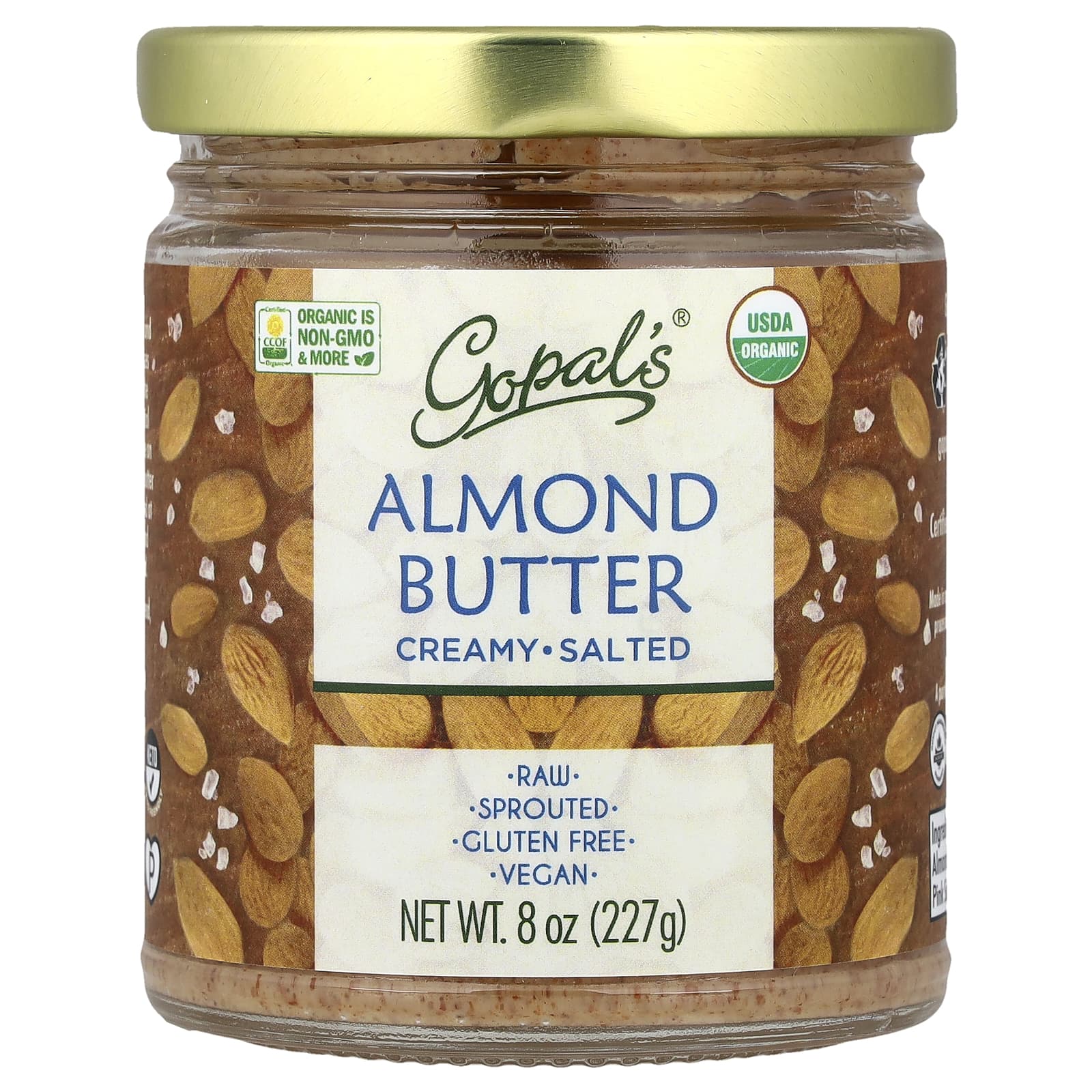 almond butter glutathione | Activated - Organic & Natural Super Food Gluten Glaser Organic Farms Raw California
