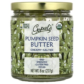 Gopal's, Pumpkin Seed Butter, Creamy, Salted, 8 oz (227 g)