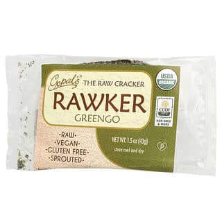 Gopal's, Rawker, The Raw Cracker, GreenGo, 1.5 oz (43 g)