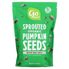 Go Raw, Organic Sprouted Pumpkin Seeds with Sea Salt, 14 oz (397 g)