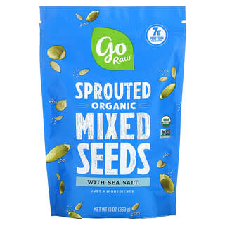 Go Raw, Organic Sprouted Mixed Seeds with Sea Salt, 13 oz (369 g)