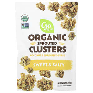 Go Raw, Organic Sprouted Clusters, Sweet & Salty, 3 oz (85 g)