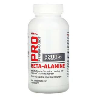 GNC, Pro Performance, Beta-Alanina, 800 mg, 120 Comprimidos