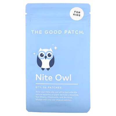The Good Patch, Nite Owl, Kids, 6 Tablets