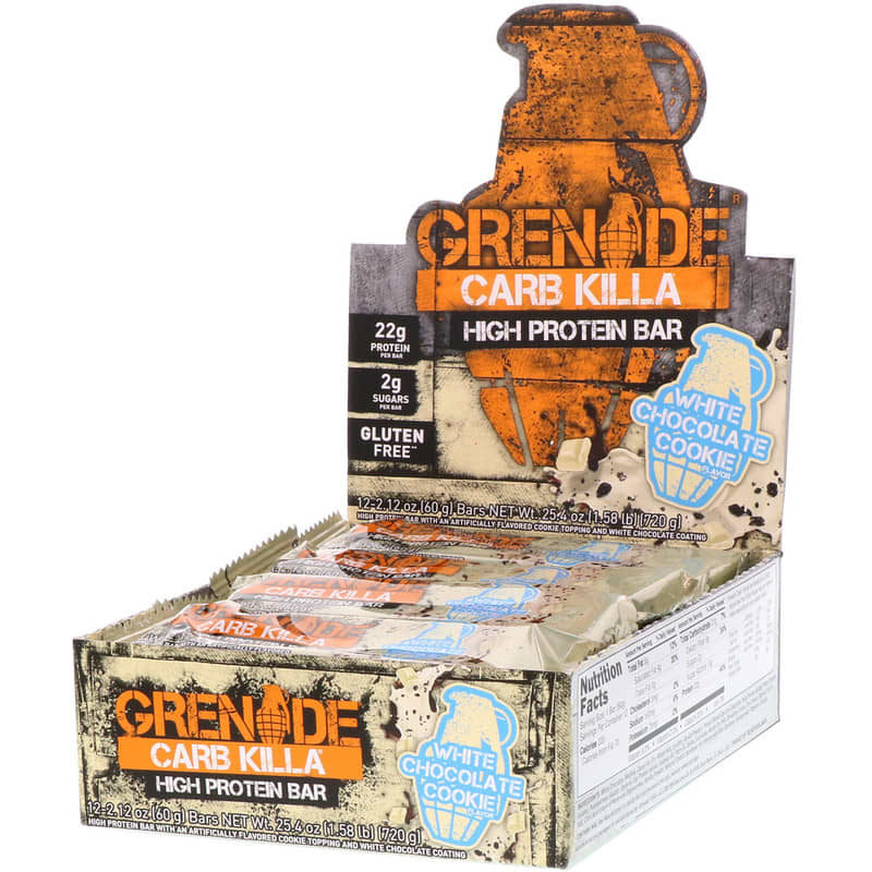 CIAO CARB / GRENADE / GOT7 Grenade CARB KILLA PROTEIN - Pâte à tartiner x6  white chocolate cookie - Private Sport Shop