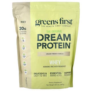 Greens First, Dream Protein™, Suero de leche, Vainilla francesa cremosa, 750 g (26,5 oz)