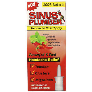 Greensations, Sinus Plumber 頭部疼痛舒緩噴鼻器，0.68 液量盎司（20 毫升）