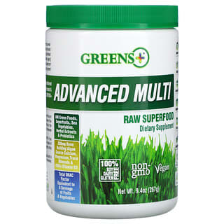 Greens Plus, Advanced Multi، توت بري فائق القيمة الغذائية، 9.4 أونصة (267 جم)