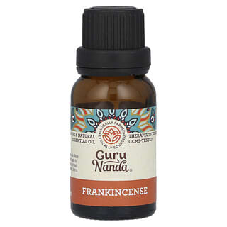 GuruNanda, 100% Pure & Natural Essential Oil, Frankincense, 0.5 fl oz (15 ml)