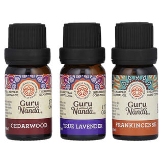 GuruNanda, Sleep Essential Oil, 3 Pack, 0.33 fl oz (10 ml) Each
