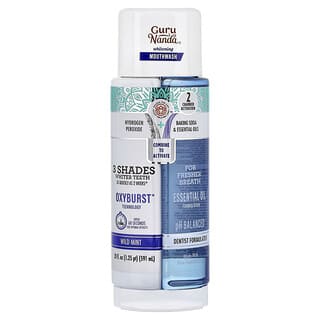 GuruNanda, Mouth Wash Whitening, Wild Mint, 20 fl oz (591 ml)