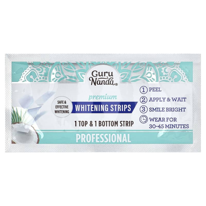 Premium Whitening Strips, 14 Strips