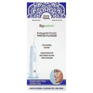 GuruNanda, Rechargeable Portable Water Flosser, 1 Set Water Flosser