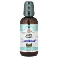 GuruNanda Collutorio A Doppio Barilotto Per Il Respiro, Rinfresca L'alito, Senza Alcool E Fluoro, Con Clorito Di Sodio E Oli Essenziali, Aroma Di Menta Selvatica, 50 Ml - Foto 6