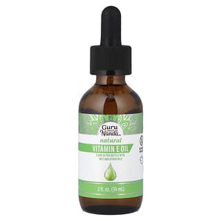 GuruNanda, Aceite de vitamina E natural, 59 ml (2 oz. líq.)