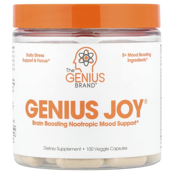 The Genius Brand, Genius Joy®, 100 capsules végétariennes