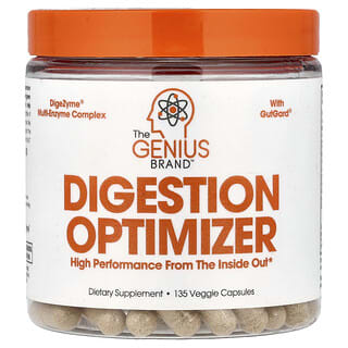 The Genius Brand, Digestion Optimizer, 135 Veggie Capsules