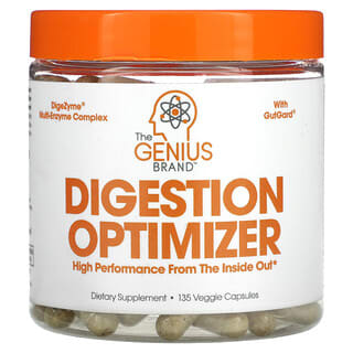 The Genius Brand, Optimiseur de digestion, 135 capsules végétariennes