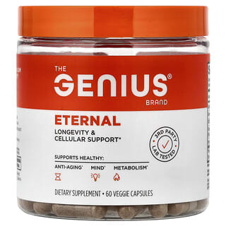 The Genius Brand, Eternal，逆齡，60 粒素食膠囊