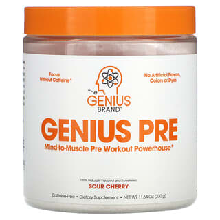 The Genius Brand, Genius Pre, вишня, 330 г (11,64 унции)
