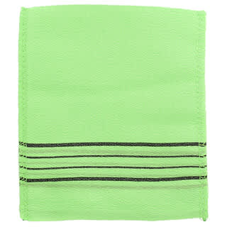 Goldsangsa, Exfoliating Towel, Green, 20 Count
