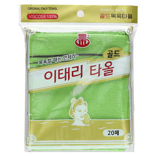Goldsangsa, отшелушивающее полотенце, зеленый, 20 шт.