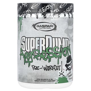 Gaspari Nutrition, SuperPump Aggression™ Pre- Workout, Jersey Mobster Italian Ice, 360 g