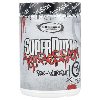 Gaspari Nutrition, SuperPump Aggression™ Pre-Workout Formula, Fruit Blend, 360 g