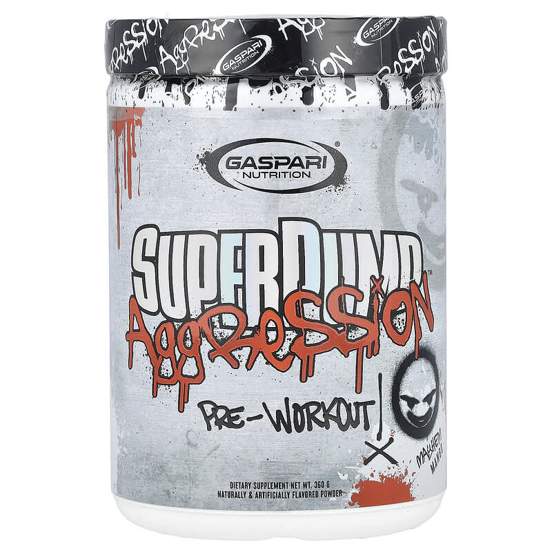 SuperPump Aggression™ Pre- Workout、メイヘム マンゴー、360g