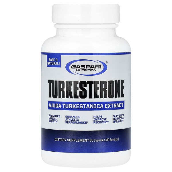 Gaspari Nutrition Turkesterone, 60 Capsules