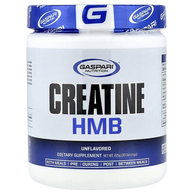 Gaspari Nutrition, Creatine HMB, Unflavored, 225 g